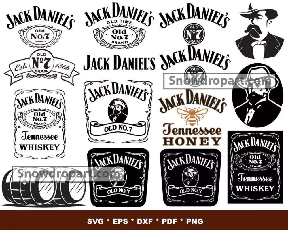 150 Whiskey Svg Bundle Whiskey Logo Svg Jack Daniels Svg