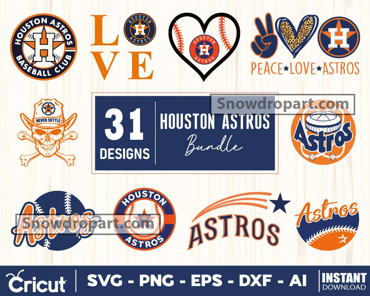 31 Houston Astros Svg Bundle, Houston Astros Svg, Houston Astros Logo Svg