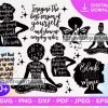 30 Black Girl Magic Svg Bundle, Black Woman Svg, Black Lives Matter