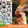 60 Dog Svg Bundle, Dog Svg, Dog Mom Svg, Dog Face Svg, Dog Peeking Svg