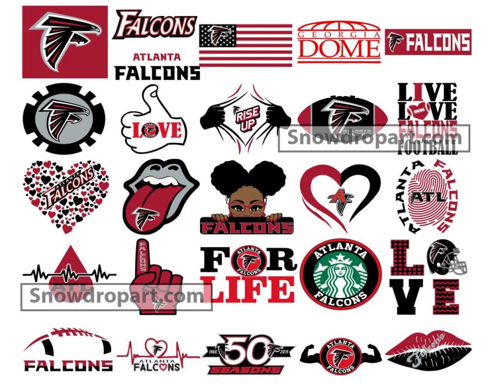 50 Atlanta Falcons Svg Bundle, Atlanta Falcons Svg – Snowdrop Art ...