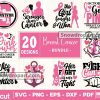 20 Breast Cancer Awareness Svg Bundle, Breast Cancer Svg