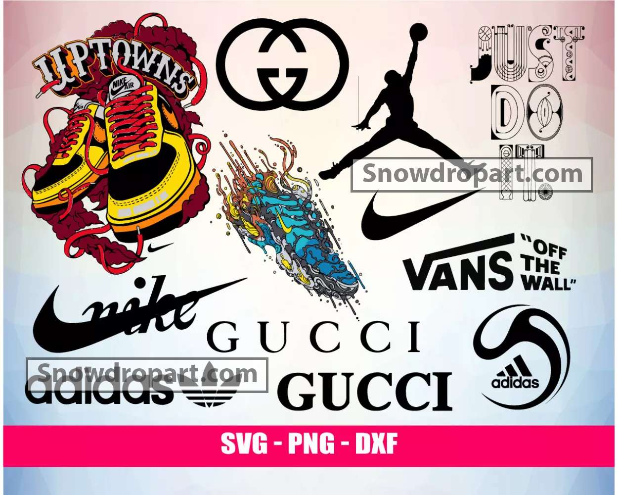 Gucci Loved SVG, Gucci Logo PNG, Gucci Brand Logo vector File