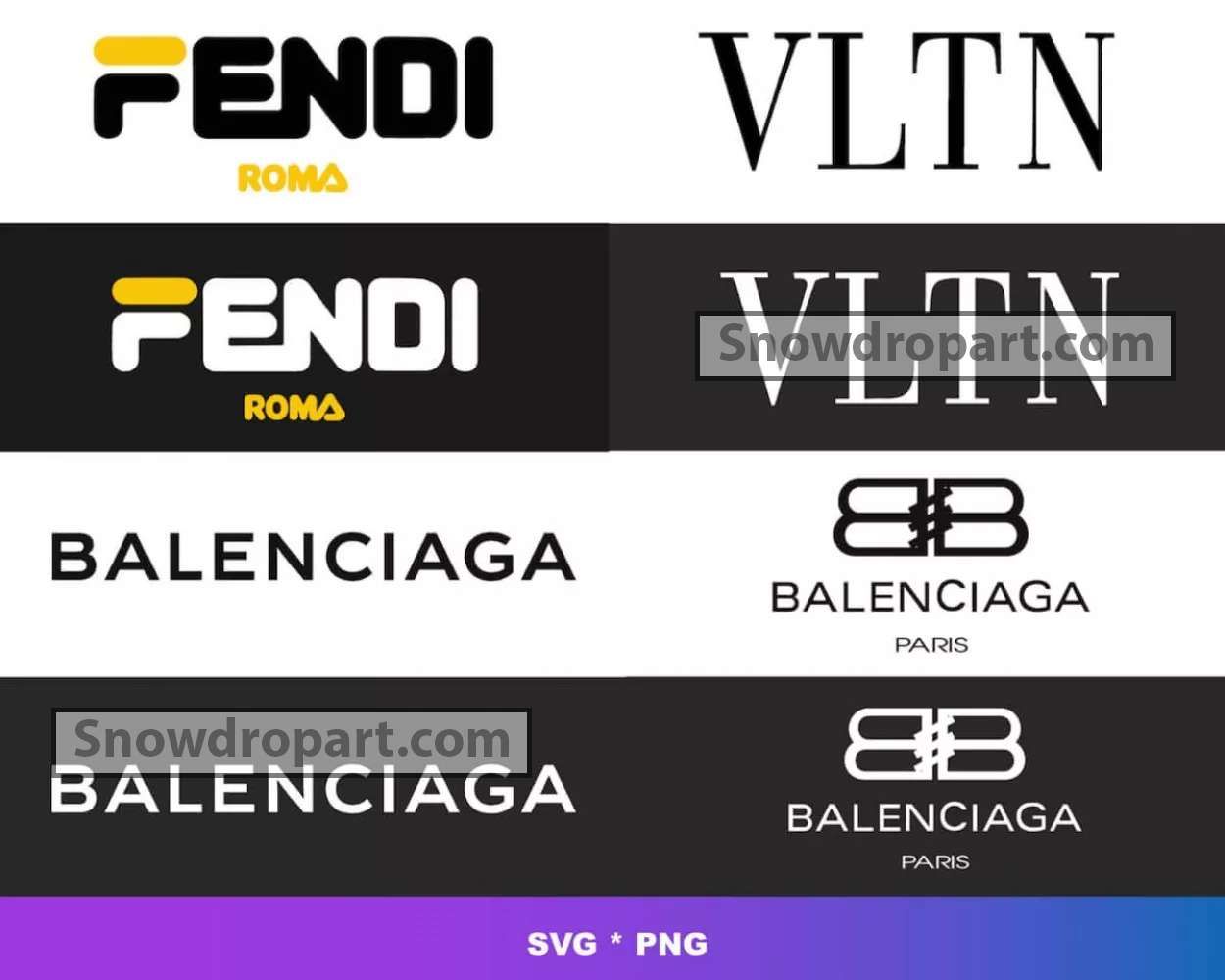 150 Brand Logo Svg Bundle, Brands Svg, Fashion Brand Svg, Fendi