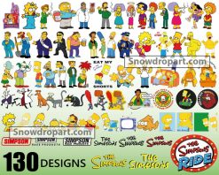 130 The Simpsons Svg Bundle, Simpsons Family Svg