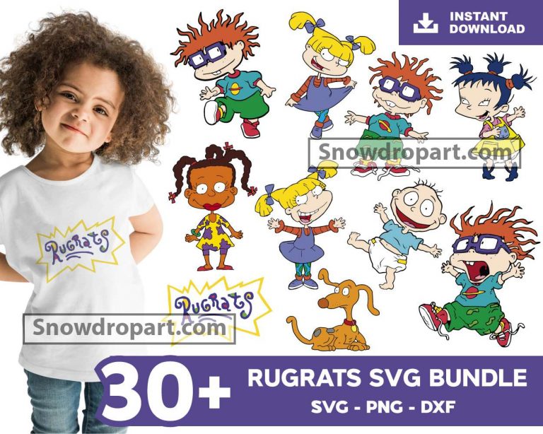 30 Rugrats Svg Bundle Rugrats Svg Rugrats Cricut Rugrats Dxf 8986