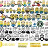 80 Minions Svg Bundle, Minions Svg, Despicable Me Svg