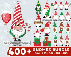 400 Holiday Gnome Svg Bundle, Gnome Svg, Christmas Svg, Autism Gnome Svg