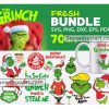 70 Grinch Svg Bundle, Grinch Svg, Christmas Svg, Grinch Face Svg
