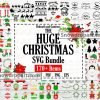 170 Christmas Ornaments Svg Bundle, Christmas Svg