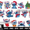 14 Lilo And Stitch Christmas Svg Bundle, Christmas Svg