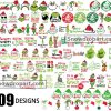 209 Grinch Svg Bundle, Grinch Svg, Christmas Svg, Xmas Svg