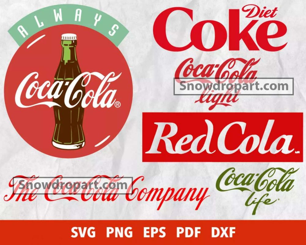 100 Coca Cola Svg Bundle, Coca Cola Logo Svg, Diet Coke Svg