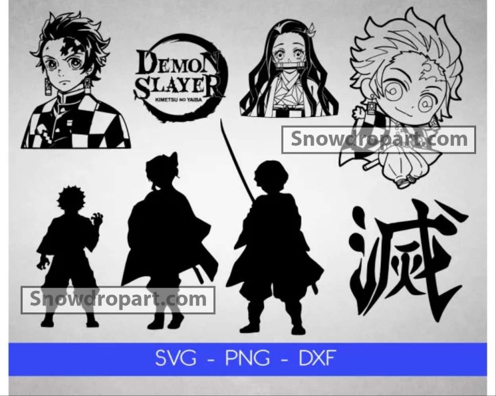 20 Demon Slayer Svg Bundle Demon Slayer Svg Nezuko Svg 7953