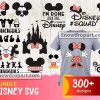 300 Disney Svg Bundle, Disney Svg, Mickey Svg, Minnie Svg