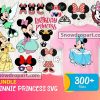 300 Minnie Princess Svg Bundle, Princess Svg, Minnie Mouse Svg