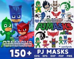 150 PJ Masks Svg Bundle, Connor Svg, Catboy Svg