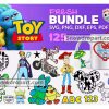 125 Toy Story Svg Bundle, Disney Svg, Toy Story Font