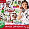 1500 Disney Christmas Svg Bundle, Christmas Svg, Mickey Svg