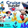 140 Disney Cruise Png Bundle, Disney Png, Mickey Png