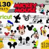 130 Mickey Mouse Svg Bundle, Mickey Mouse Svg, Disney Svg