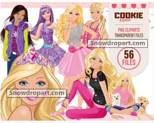 56 Barbie Png Bundle, Barbie Logo, Barbie Images