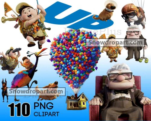 110 Disney Up Png Bundle, Disney Png, Disney Up Clipart