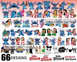 66 Lilo And Stitch Bundle Svg, Stitch Svg, Disney Svg