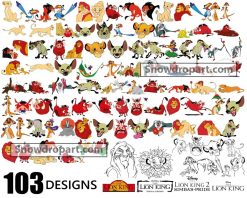 103 Lion King Svg Bundle, Lion King Svg, Simba SVg, Disney Svg