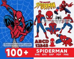 100 Spider Man Svg Bundle, Spider Man Svg, Avengers Svg