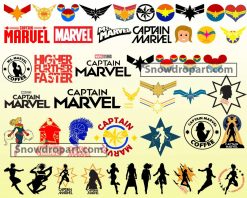 49 Captain Marvel Svg Bundle, Marvel Svg, Avengers Svg