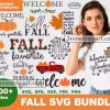 200 Fall Svg Bundle, Fall Svg, Autumn Svg, Pumpkin Svg