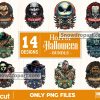 14 Horror Characters Halloween Png Bundle, Horror Movies Png