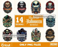 14 Horror Characters Halloween Png Bundle, Horror Movies Png