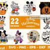 22 Disney Halloween Svg Bundle, Halloween Svg, Mickey Svg