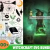 100 Witchcraft Svg Bundle, Witch Svg, Celestial Svg, Mystic Svg