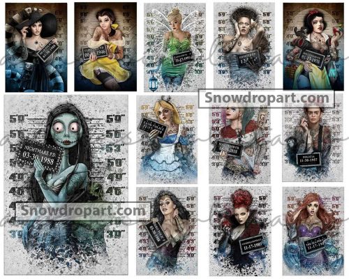 30 Horror Characters Sublimation Png Bundle, Halloween Png