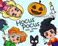 7 Hocus Pocus Sanderson Sisters Png Bundle, Halloween Png