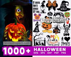 1000 Halloween Bundle Svg, Disney Halloween Svg, Mickey Svg