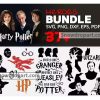 37 Harry Potter Heroes Svg Bundle, Harry Potter Svg, Wizard Svg