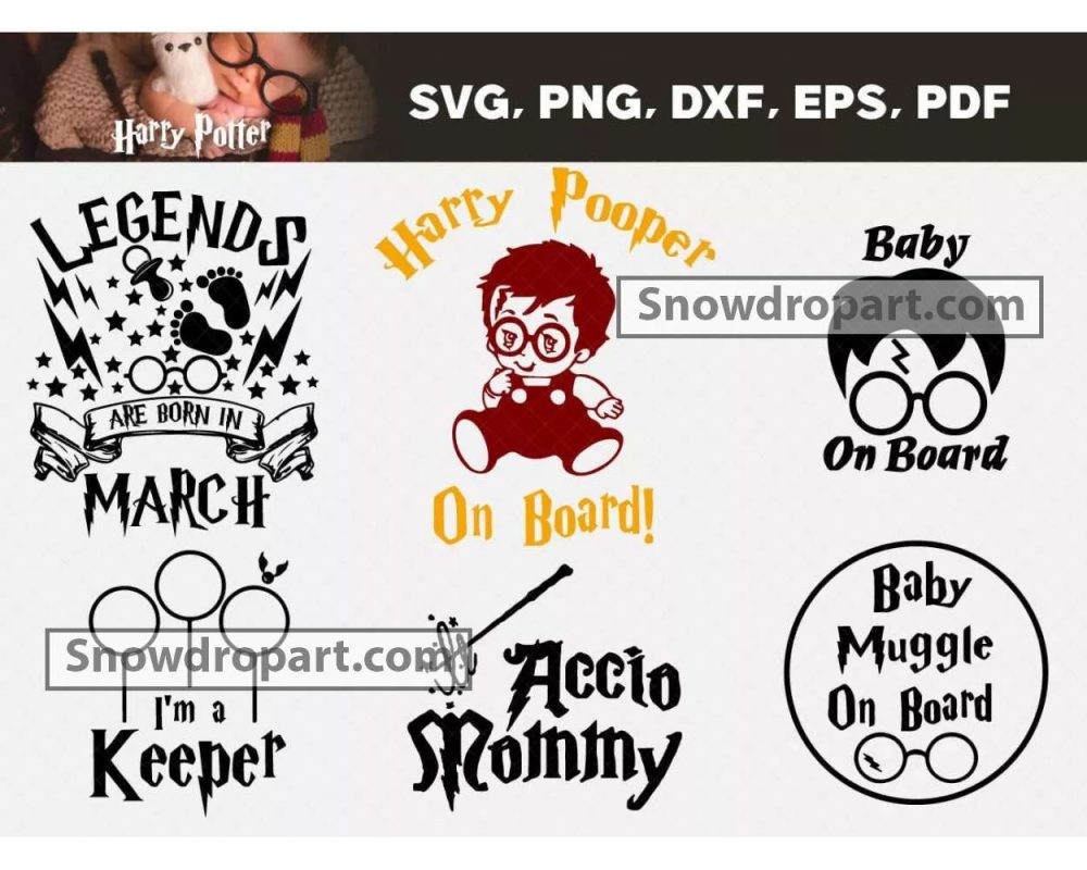 Baby Harry Potter SVG: Capture the Magic of the Beloved Wizarding World