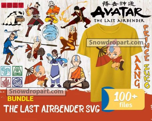 100 Avatar The Last Airbender Svg, Avatar Svg, Aang Svg