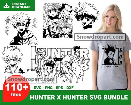 110 Hunter X Hunter Svg Bundle, Hunter X Hunter Logo Svg