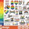30 LGBT Bundle Svg, Lgbt Svg, Lgbt Quote Svg, Gay Svg