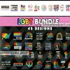 45 LGBT Bundle Svg, Lgbt Svg, Lgbt Quote Svg, Gay Svg