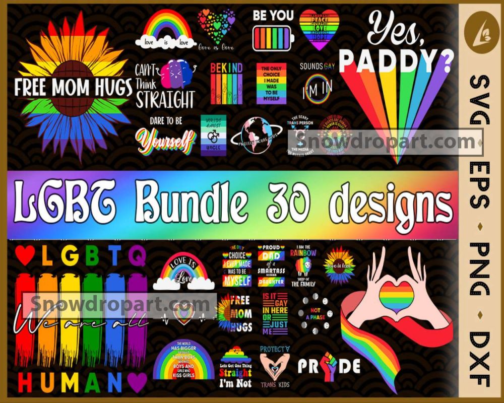 Lgbt Bundle Svg Lgbt Svg Lgbt Quote Svg Gay Svg Gays Love Svg