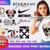 150 Brand Logo Svg Bundle, Brands Svg, Fashion Brand Svg
