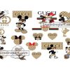 17 Gucci Mickey And Minnie Svg Bundle, Gucci Svg, Disney Svg