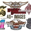 45 Harley Davidson Svg Bundle, Harley Logo Svg, Biker Svg