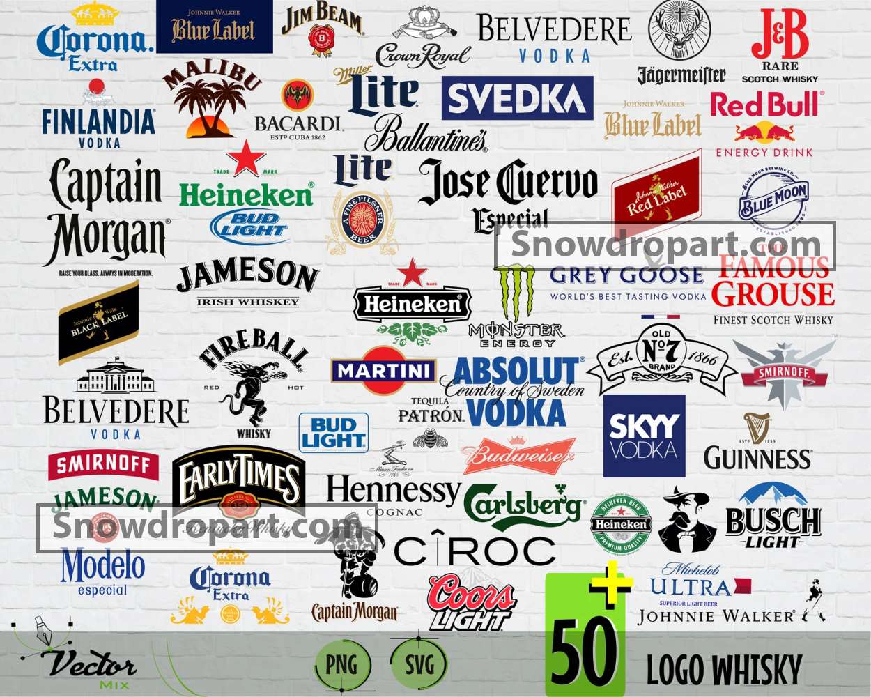 beer company logos and names